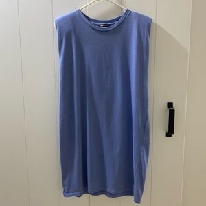Zara tshirt dress w/ shoulder pads